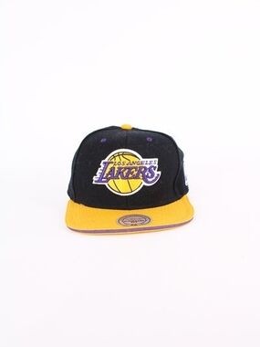 New Era Los Angeles Lakers Black and Gold Snapback Hat